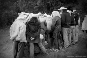 ΙΓΕ - 2003. Ανάμεσα στου μελισσοκόμους η Ελισάβετ που εξαιτίας της έμαθα σωστά κι όχι μόνο εμπειρικά τις μέλισσες